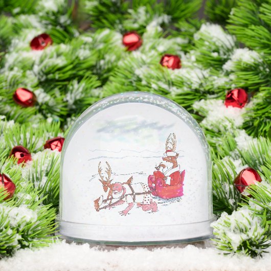 Santa Claus Coup snow globe Sneeuwbol (Kerstmis)