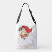 Santa Claus Crossbody Tas (Achterkant)