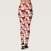 Santa Claus Cute Leggings! leggings (Achterkant)