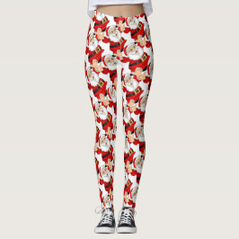 Santa Claus Cute Leggings! leggings