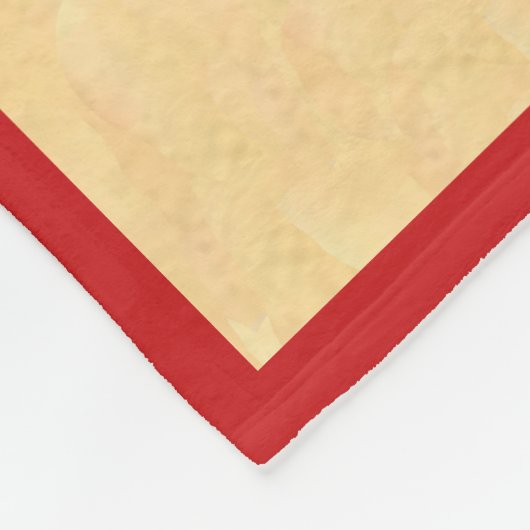 Santa Claus Cute Puppy Retro Kerstmis Fleece Deken (Hoek)