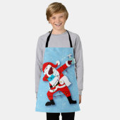 Santa Claus Dabbing Christmas covid Schort (Gedragen)