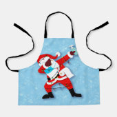 Santa Claus Dabbing Christmas covid Schort (Voorkant)