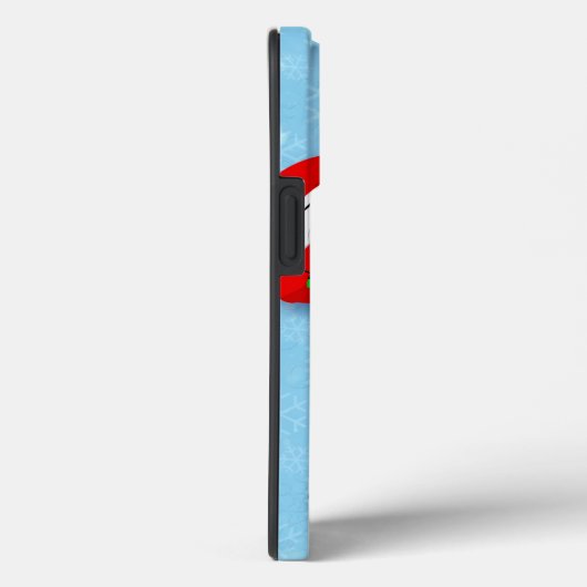 Santa Claus Dabbing kerstviid Case-Mate iPhone Case (Achterkant / Rechts)