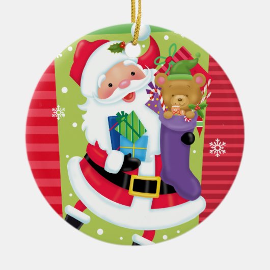 Santa Claus Dance Ornament (Voorkant)