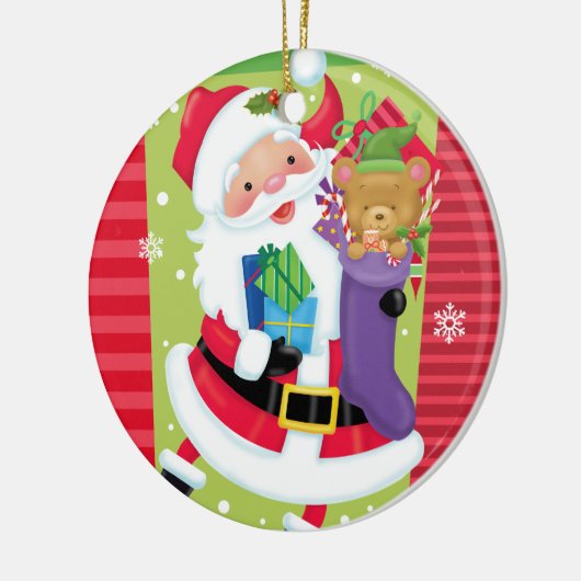 Santa Claus Dance Ornament (Links)