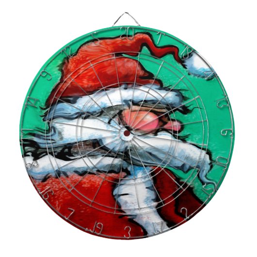 Santa Claus Dartbord (Voorkant)