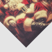  Santa Claus Decoupage Craft Tissue Paper Tissuepapier (Detail)