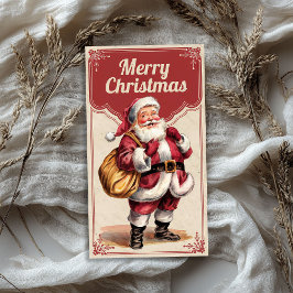  Santa Claus decoupage papier
