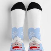 Santa Claus Design Christmas Sokken (Top)