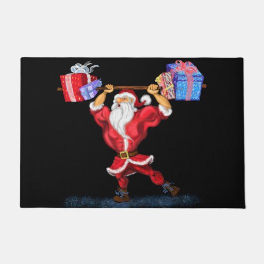 Santa Claus Deurmat (Voorkant)
