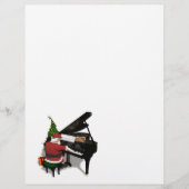 Santa Claus die Piano afspeelt (Voorkant)
