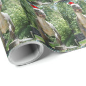 Santa Claus Dinosaur Cadeaupapier (Rol Hoek)