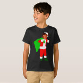 Santa Claus Donald Trump Funny Christma Ugly Xmas  T-shirt (Voorkant volledig)