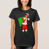 Santa Claus Donald Trump Funny Christma Ugly Xmas  T-shirt (Voorkant)