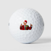 santa claus donald trump golfballen (Voorkant)