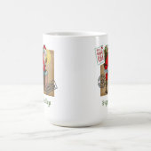 Santa Claus Down The Chimney Classic Mok, 15 oz Koffiemok (Center)