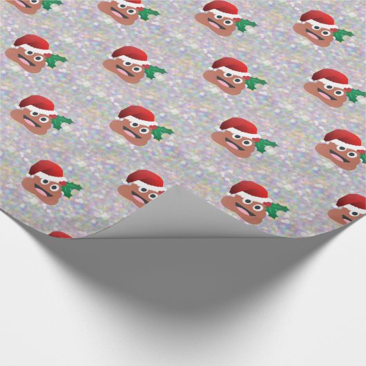 santa claus emoji cadeaupapier (Hoek)