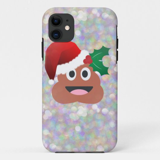 santa claus emoji Case-Mate iPhone case (Achterkant)