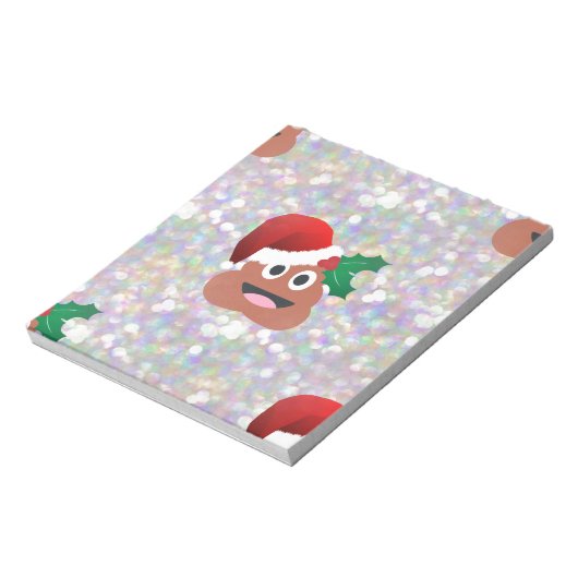 santa claus emoji notitieblok (Linkerzijde)