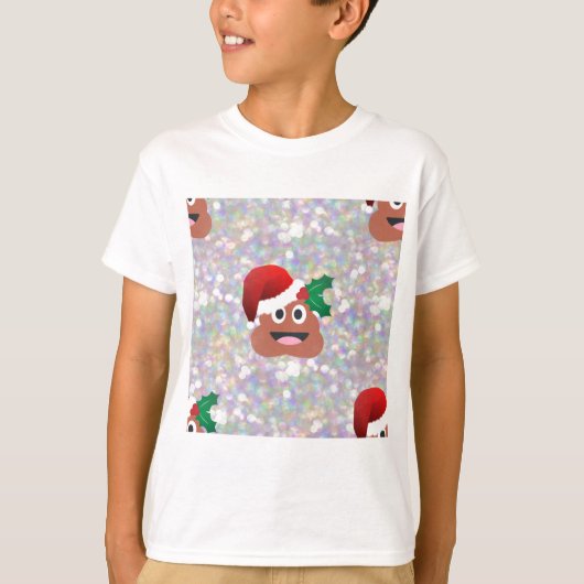 santa claus emoji t-shirt (Voorkant)