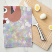 santa claus emoji theedoek (Quarter Fold)