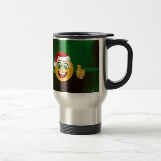santa claus emojis reisbeker (Rechts)