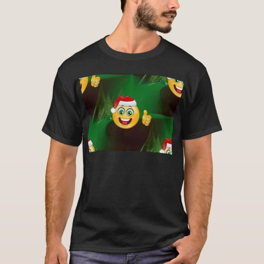 santa claus emojis t-shirt (Voorkant)