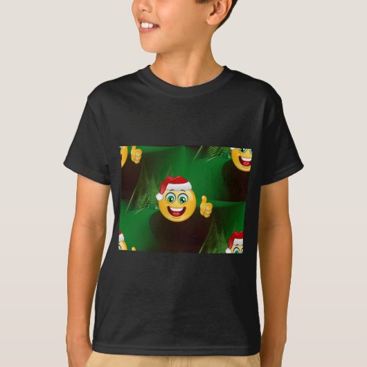 santa claus emojis t-shirt (Voorkant)