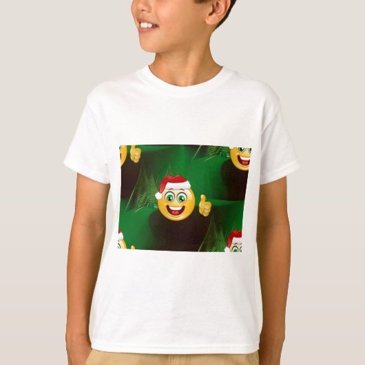 santa claus emojis t-shirt (Voorkant)