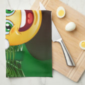 santa claus emojis theedoek (Quarter Fold)