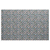 Santa Claus en Friends Pattern Stof (Fat Quarter)