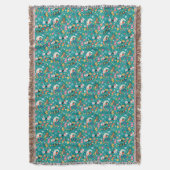 Santa Claus en Merry Friends Pattern Deken (Voorkant Verticaal)