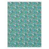 Santa Claus en Merry Friends Pattern Tafelkleed (Voorkant)