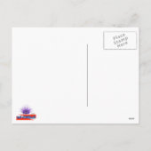 Santa Claus en Seahorse Sleigh Briefkaart (Achterkant)