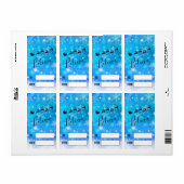 Santa Claus en zijn vliegende rendiertje - Geloof Etiket (Full Sheet)