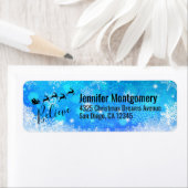 Santa Claus en zijn vliegende rendiertje - Geloof Etiket (Insitu)