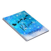 Santa Claus en zijn vliegende rendiertje - Geloof Notitieboek (Rechterzijde)