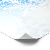 Santa Claus en zijn vliegende rendiertje - Geloof Poster (Hoek)