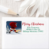 Santa Claus Etiket (Insitu)