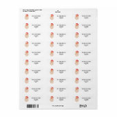 Santa Claus Etiket (Full Sheet)
