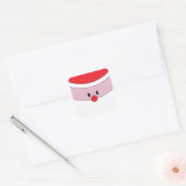 Santa Claus Face Christmas Gift Label (Envelop)