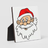 SANTA CLAUS FACE FOTOPLAAT (Voorkant)