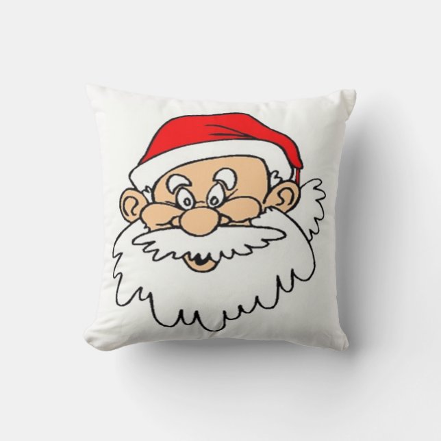 SANTA CLAUS FACE KUSSEN (Voorkant)