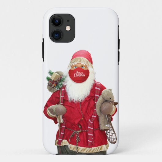 Santa Claus Face Mask Case-Mate iPhone Case (Achterkant)