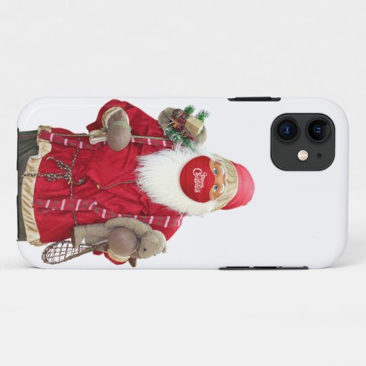 Santa Claus Face Mask Case-Mate iPhone Case (Achterkant (horizontaal))