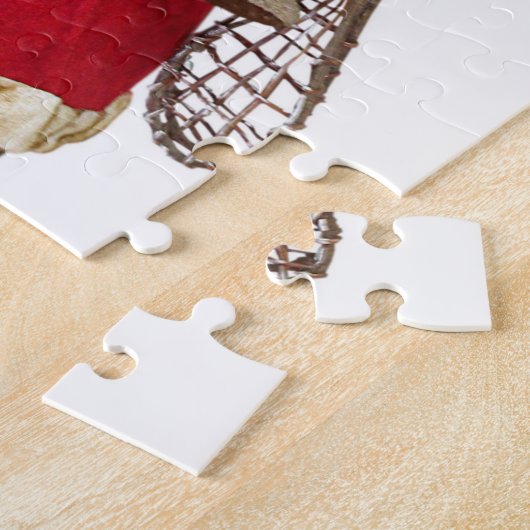 Santa Claus Face Mask Legpuzzel (Zijkant)