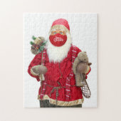 Santa Claus Face Mask Legpuzzel (Verticaal)
