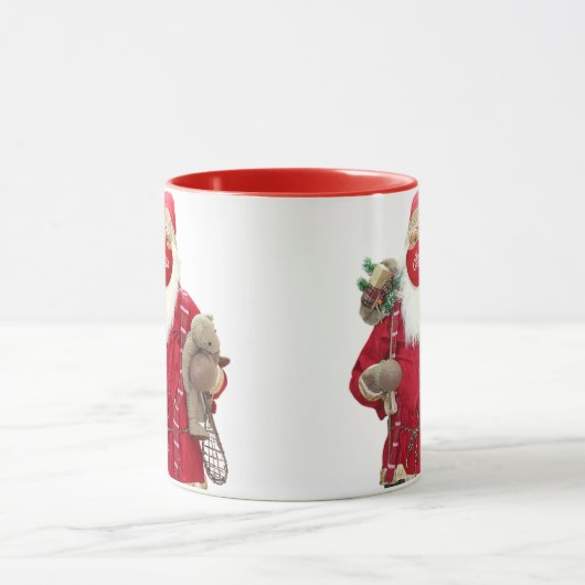 Santa Claus Face Mask Mok (Midden)