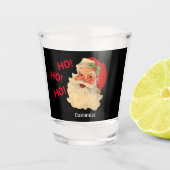 Santa Claus Face Shot Glass Shot Glas (Voorkant)